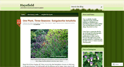 Desktop Screenshot of hayefield.com